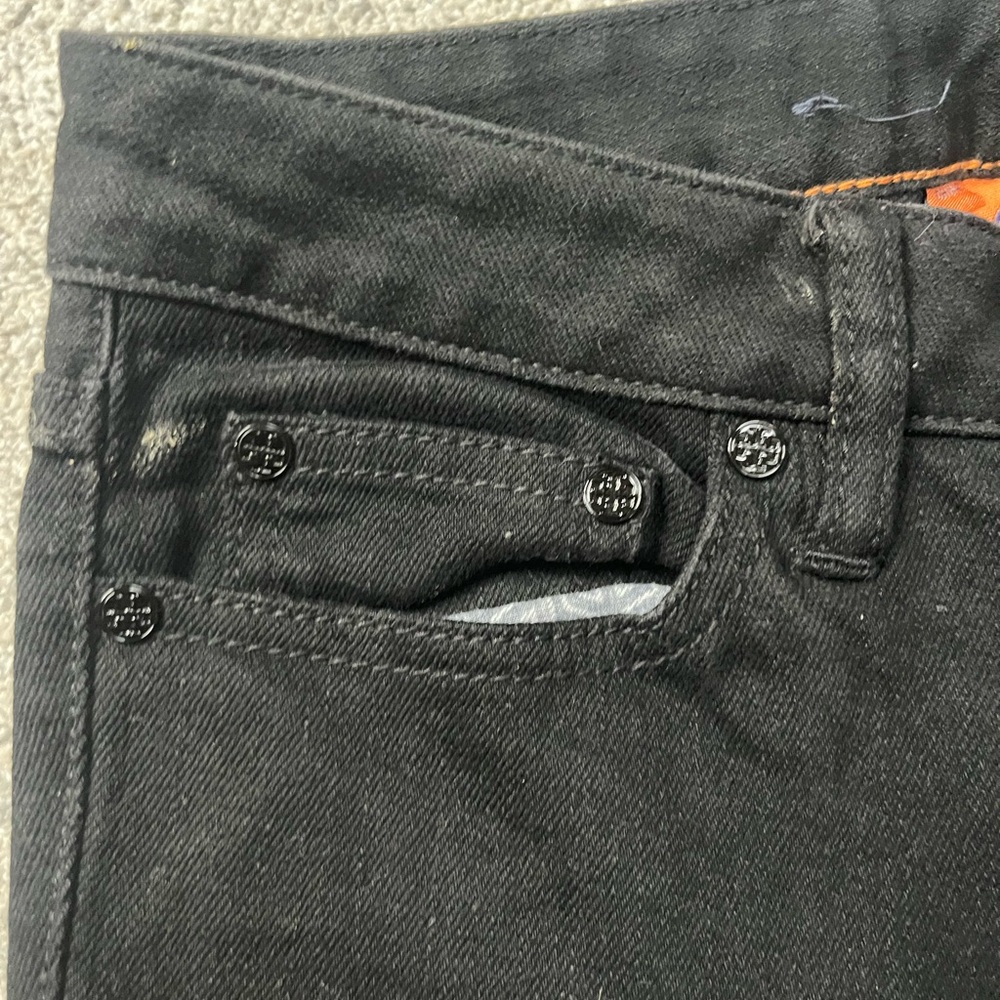Tory Burch Black Skinny Jeans - Picture 4 of 6